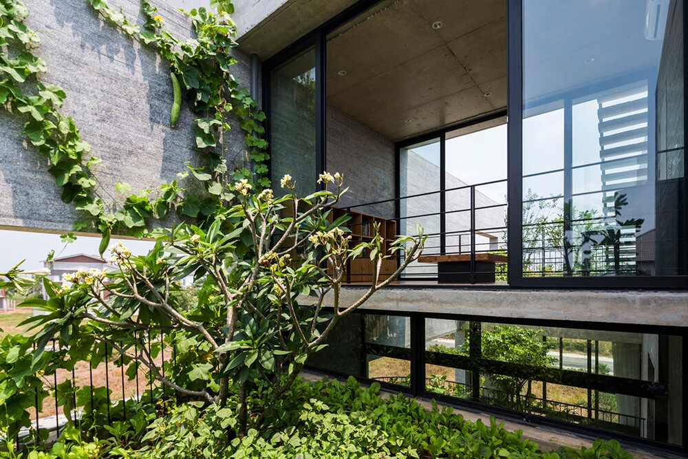House for Trees, in Hochiminh City, Vietnam by Vo Trong Nghia architects. A winner under the "Multi-family housing" category of the 2018 International Architecture Awards, this urban dwelling looks to reconnect its city residents with nature and the sprawling rainforests