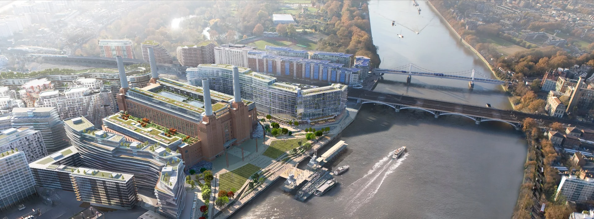Aiming to move in by 2021, Apple will occupy six floors of the Battersea Power Station's Boiler House