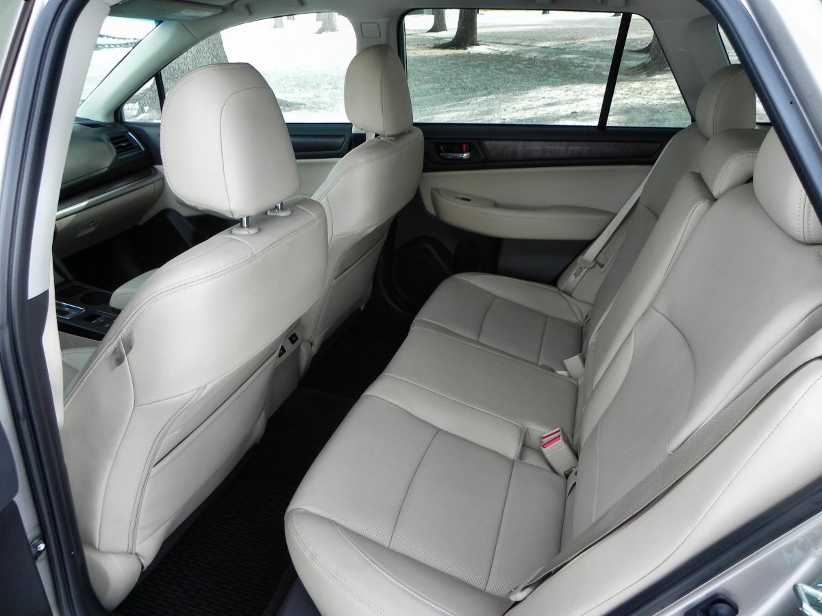 An interior highlight for the Outback is its rear seats, which are far more accommodating than they’ve been in past generations of the Outback