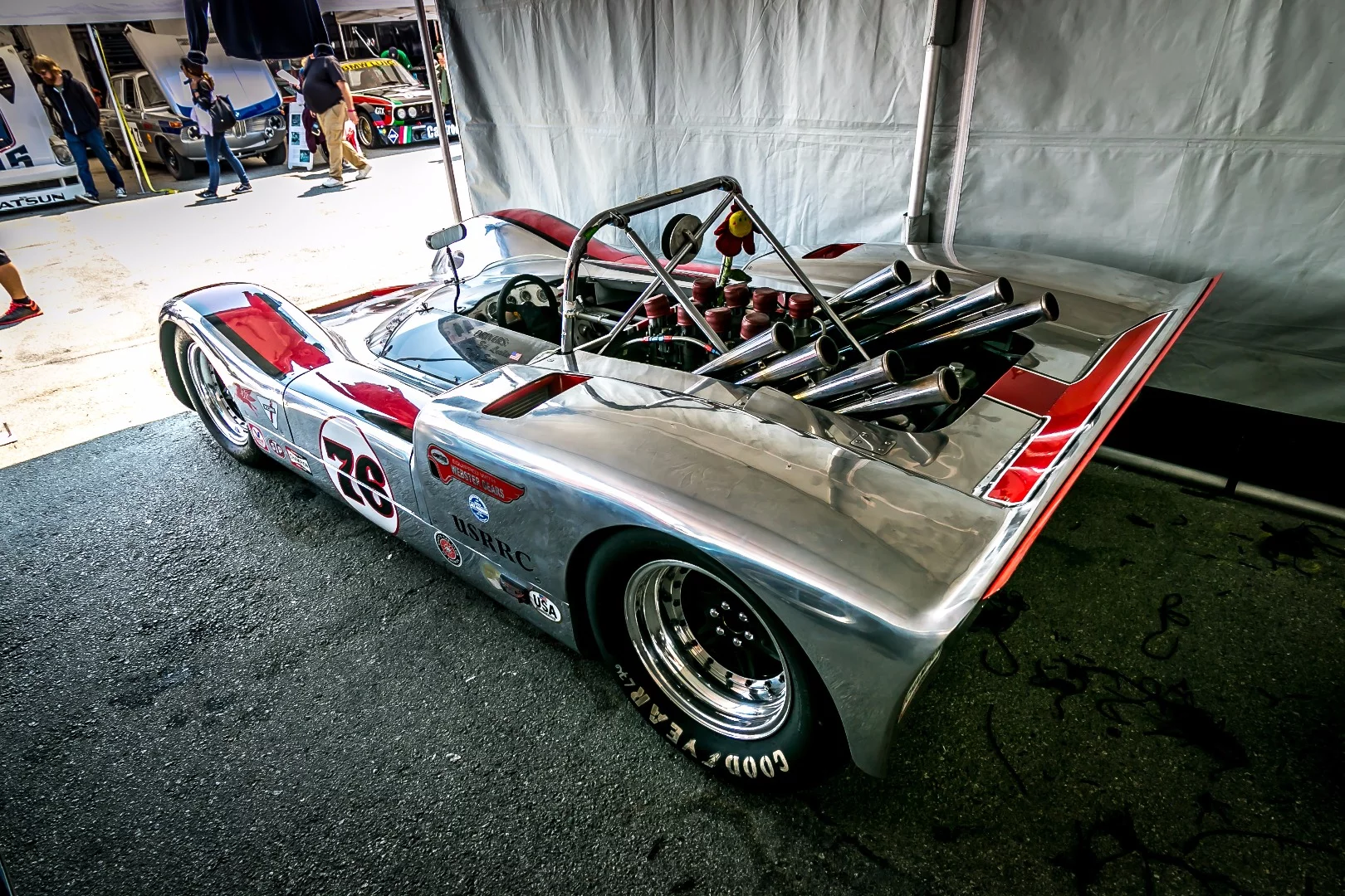 #76 in chrome, because every ounce of weight savings helps