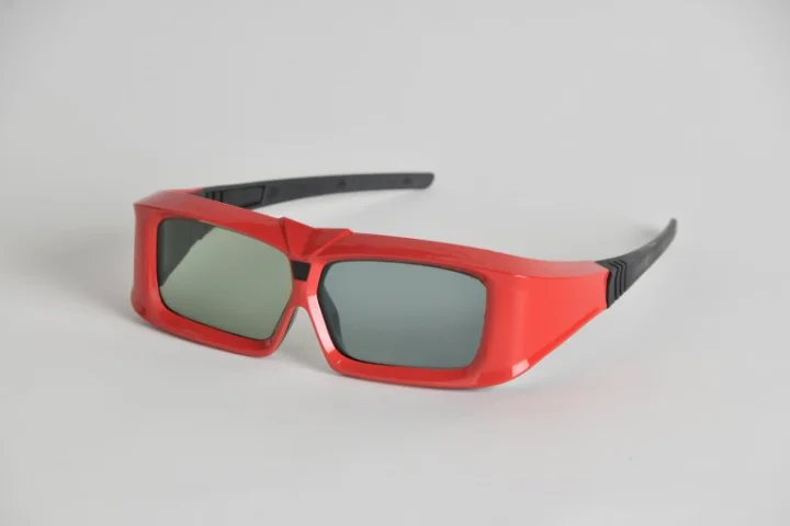 The XpanD X103 active shutter 3D glasses are claimed to have "the fastest shutter speed in the market today" which should make for a smooth stereoscopic viewing experience