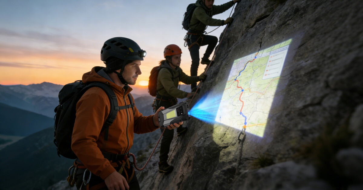 8849 Tank X rugged phone has massive battery and projector 8849 Tank X rugged phone has massive battery and projector