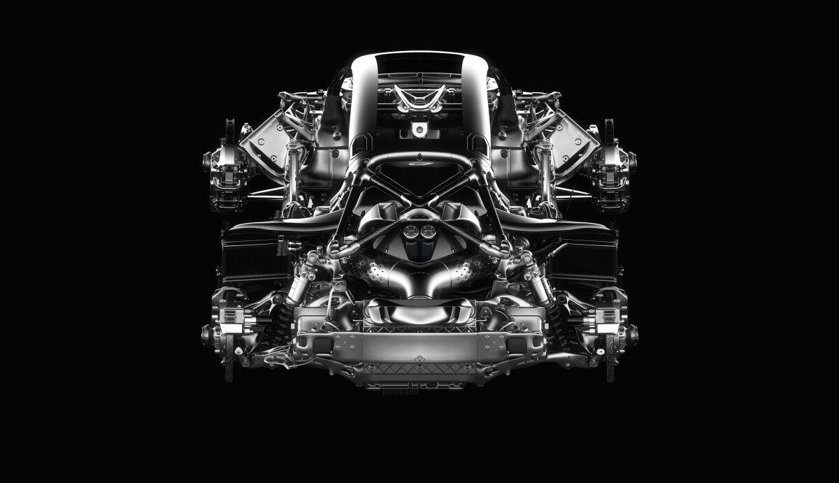 The 2.88-liter twin turbo V8 motor will make almost a thousand horsepower on its lonesome