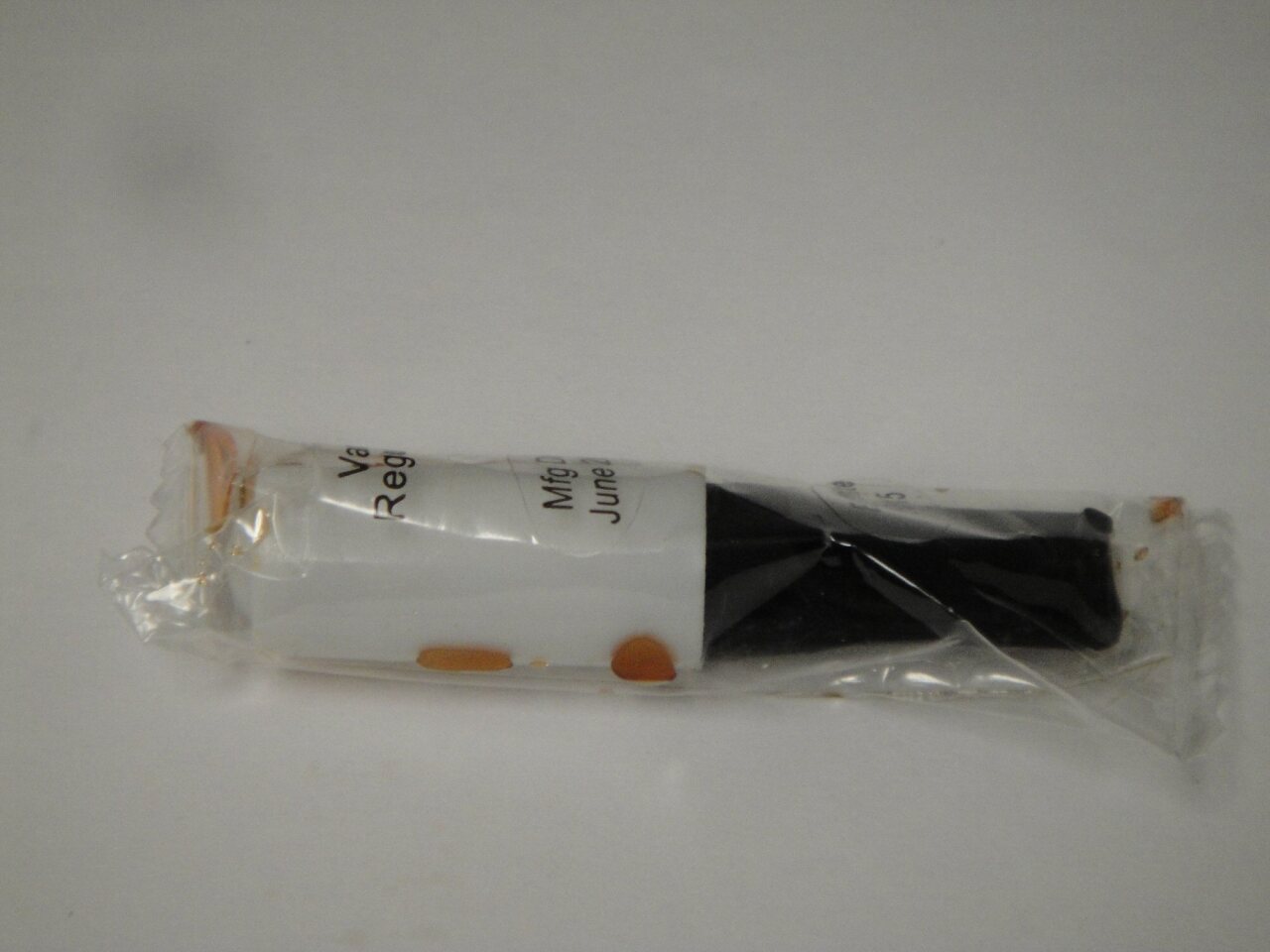The image shows e-cigarette fluid leaking out of a cartridge, making it difficult to handle without touching the nicotine solution (Image credit: Talbot lab, UC Riverside)