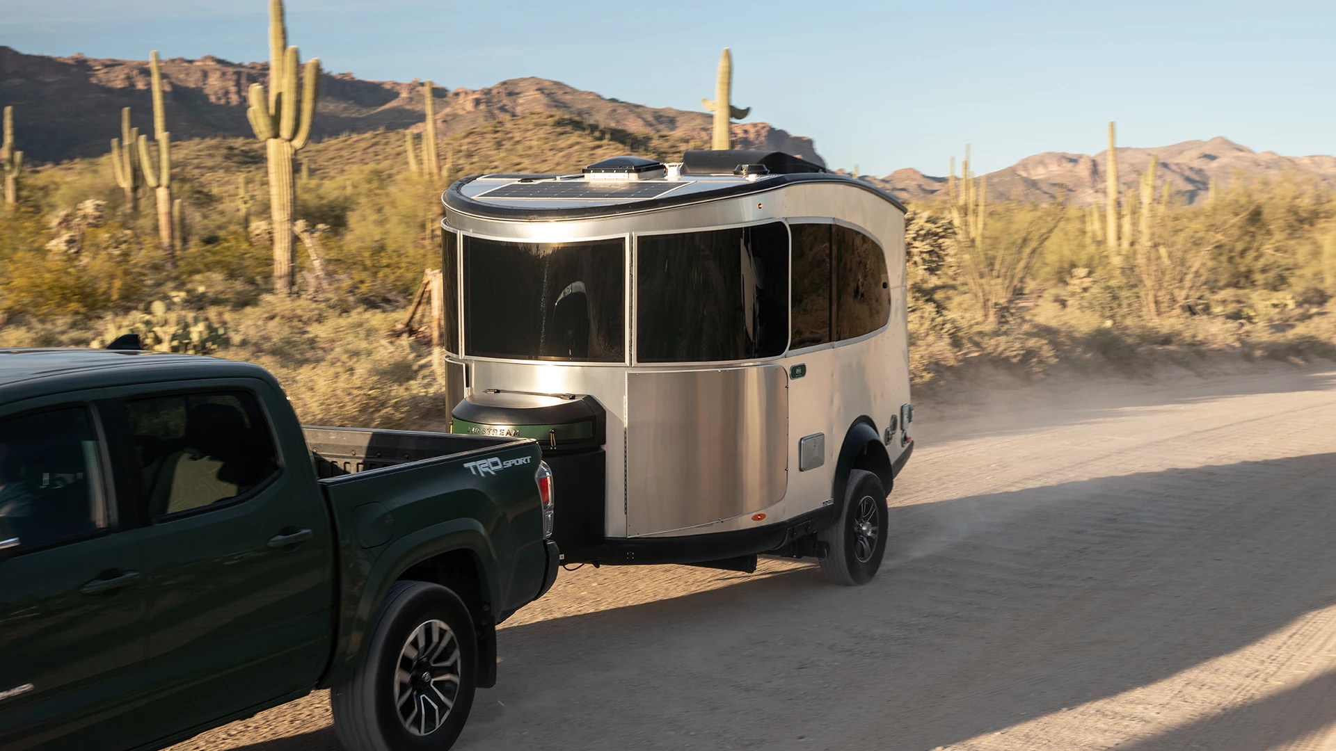 Airstream's Co-op Special Edition Basecamp on the move