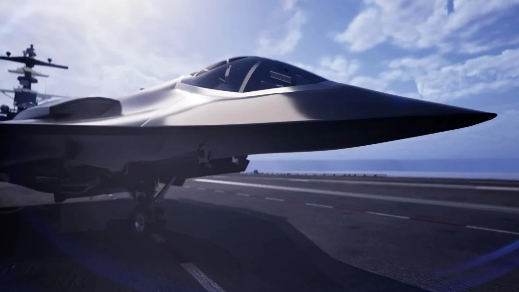 Concept rendering of the Northrop Grumman F/A-XX