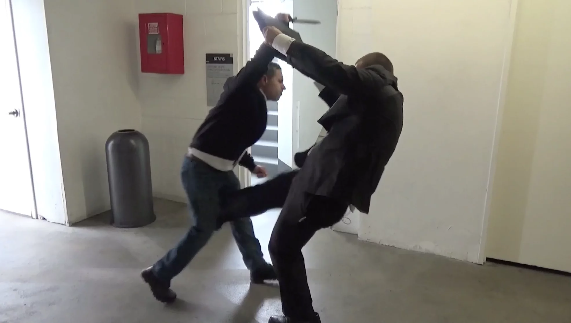 The Savior MTS can awrd off blows and knives