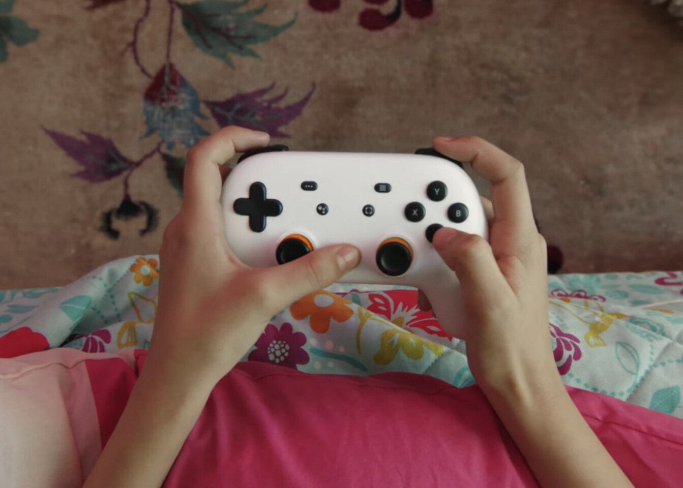 The Stadia service will come with its own dedicated controller