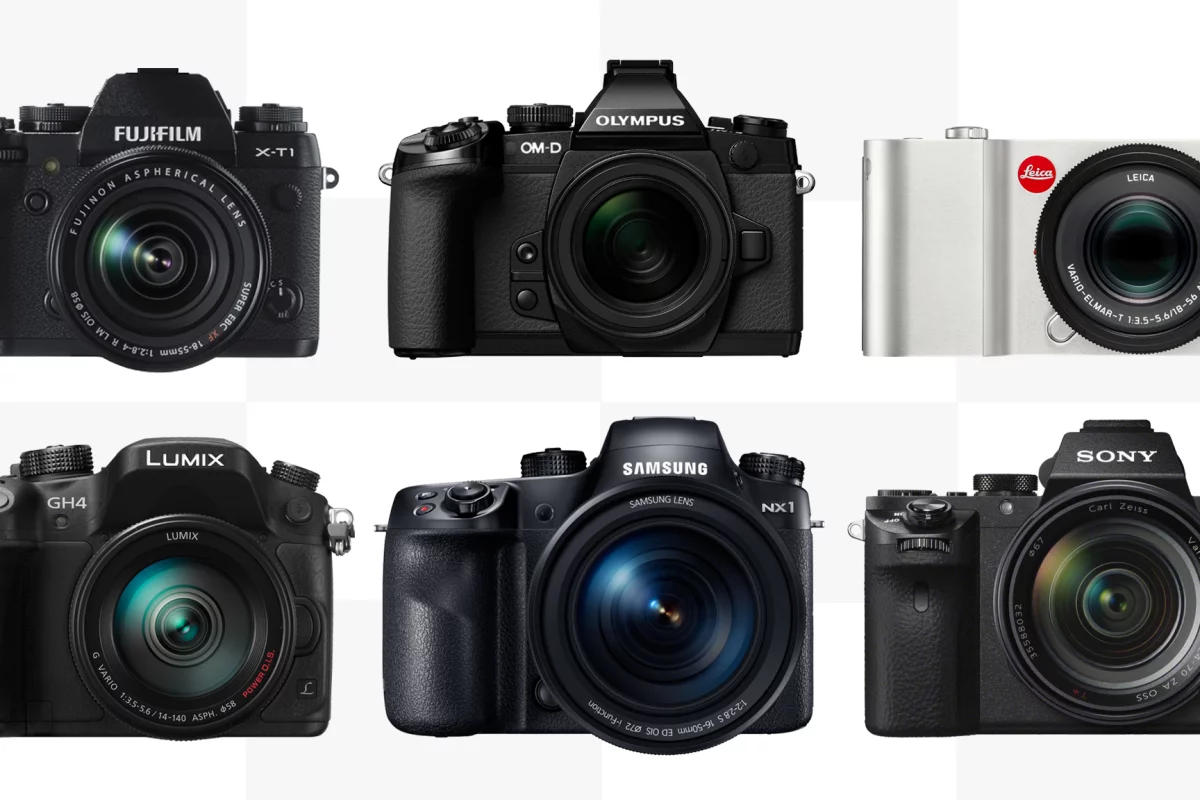 Gizmag compares the specifications and features of the best high-end mirrorless cameras on the market