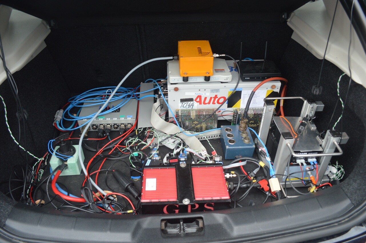 I think it's fair to say that the gear in the trunk of Volvo's self-parking car will undergo miniaturization ahead of launch (Photo: Gizmag)