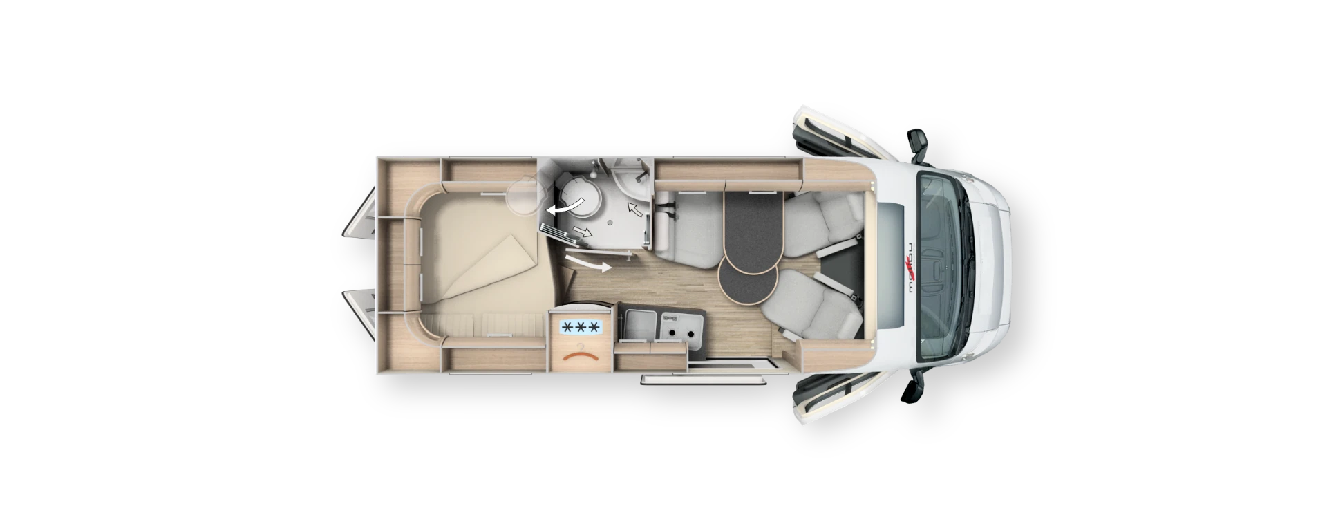 Charming GT 600 DB floor plan