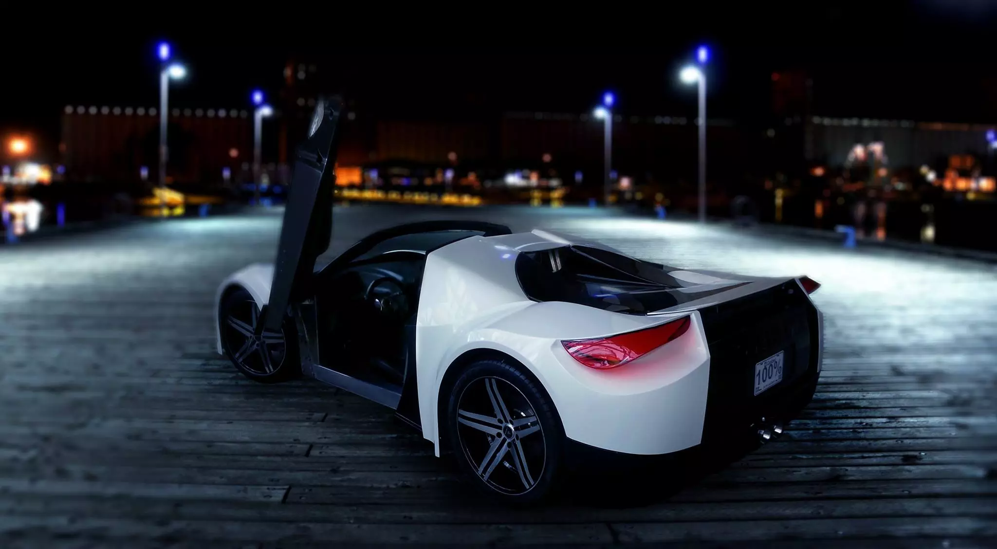 The Tomahawk features polymer body panels and dihedral doors (Photo: Dubuc SLC)