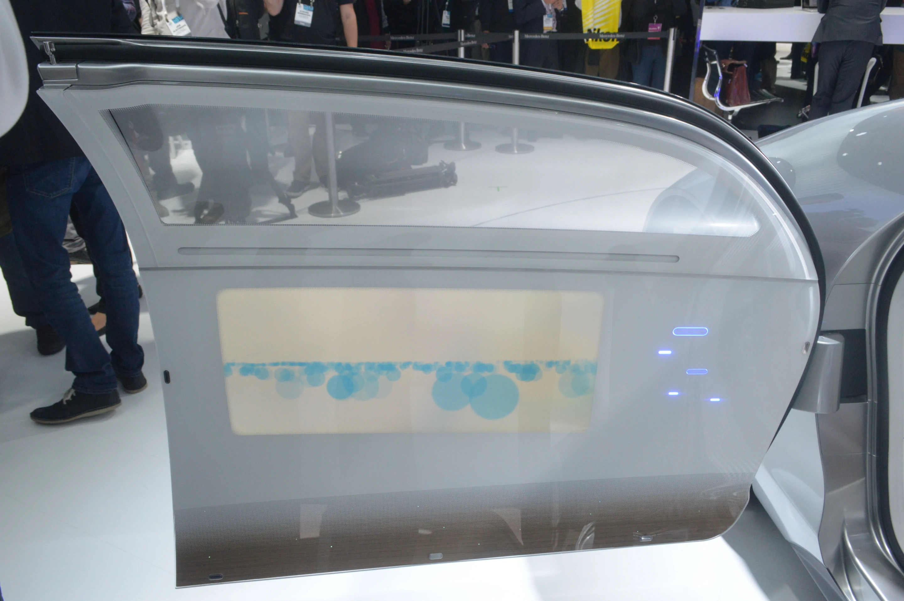Mercedes reveals the F 015 concept at CES 2015 (Photo: C.C. Weiss/Gizmag)