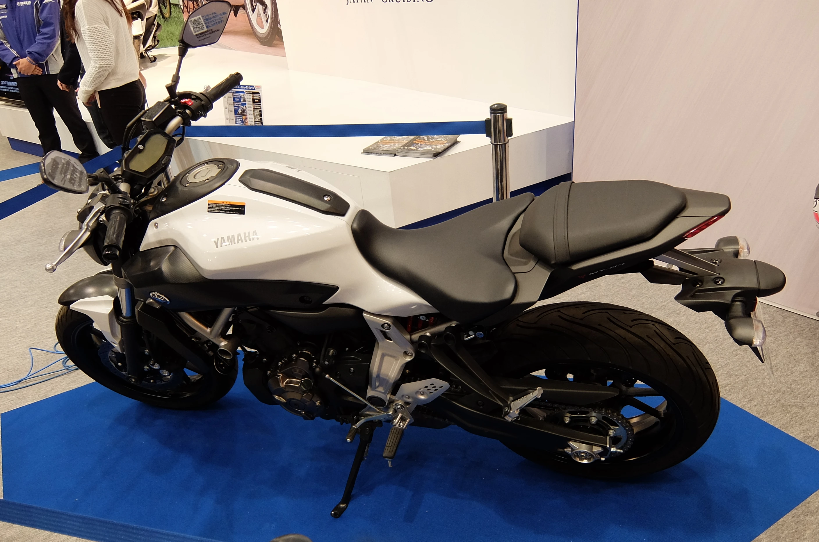 The MT-07 from Yamaha (Photo: Stephen Clemenger/Gizmag.com)