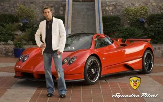 Scott and his personal motor - very tasty!