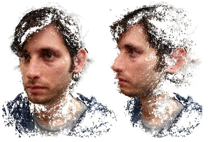 The app can be used to produce 3D portraits