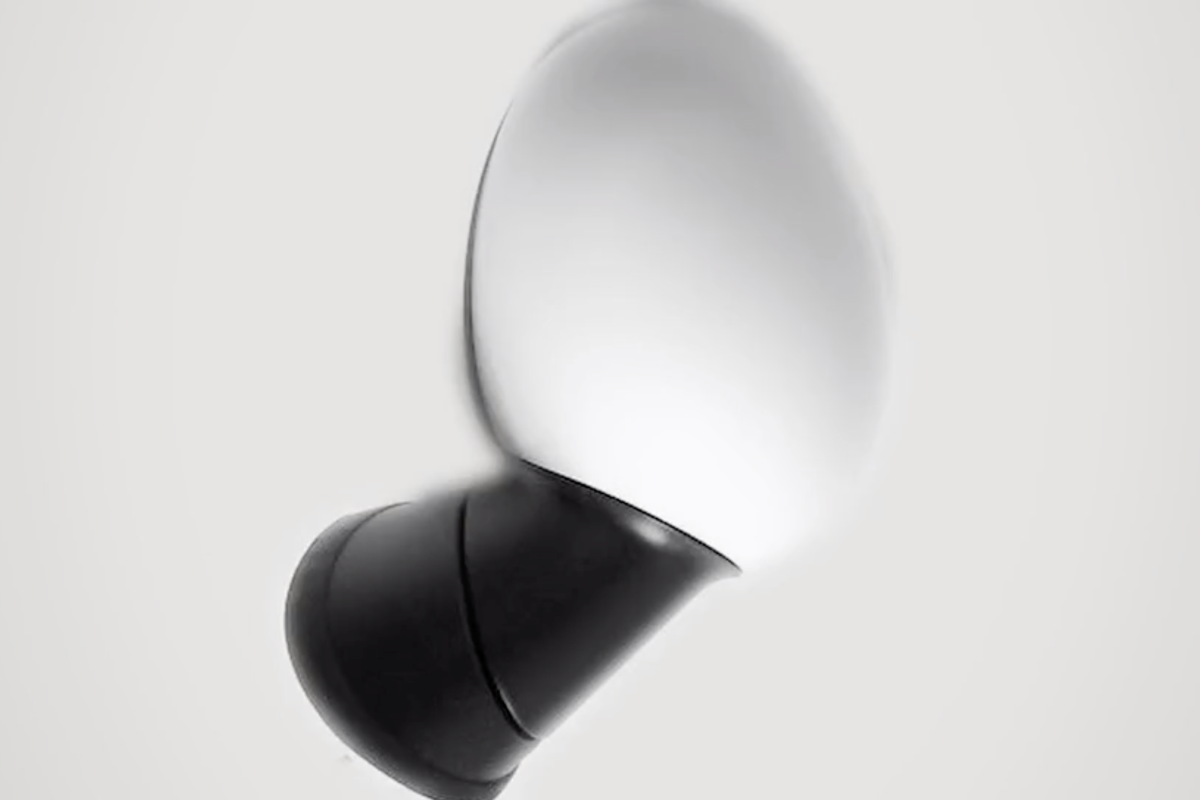 The Mini mirror: the result of many weeks of breast sketches