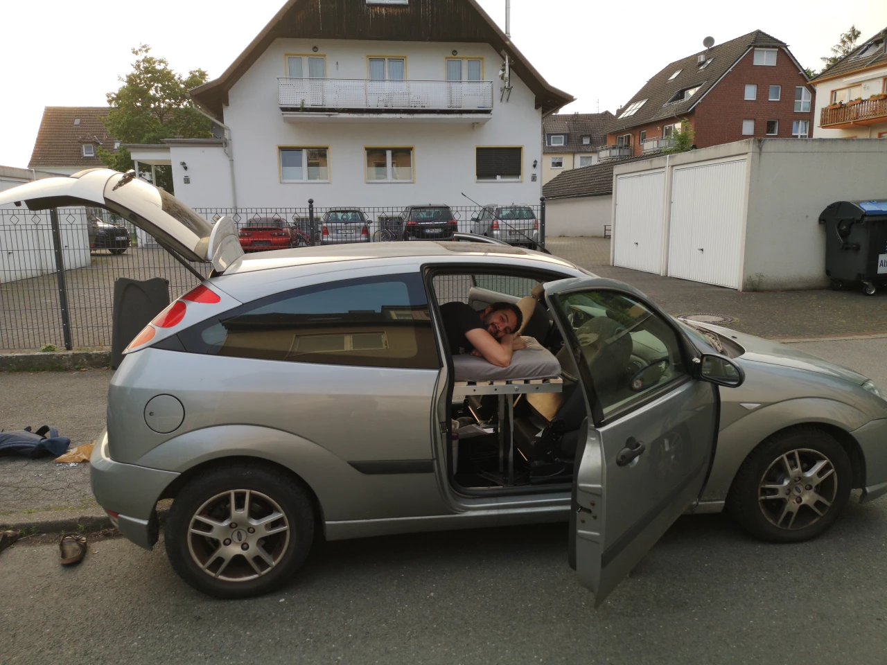 Only have a three-door hatchback? No problem, says CarCamper