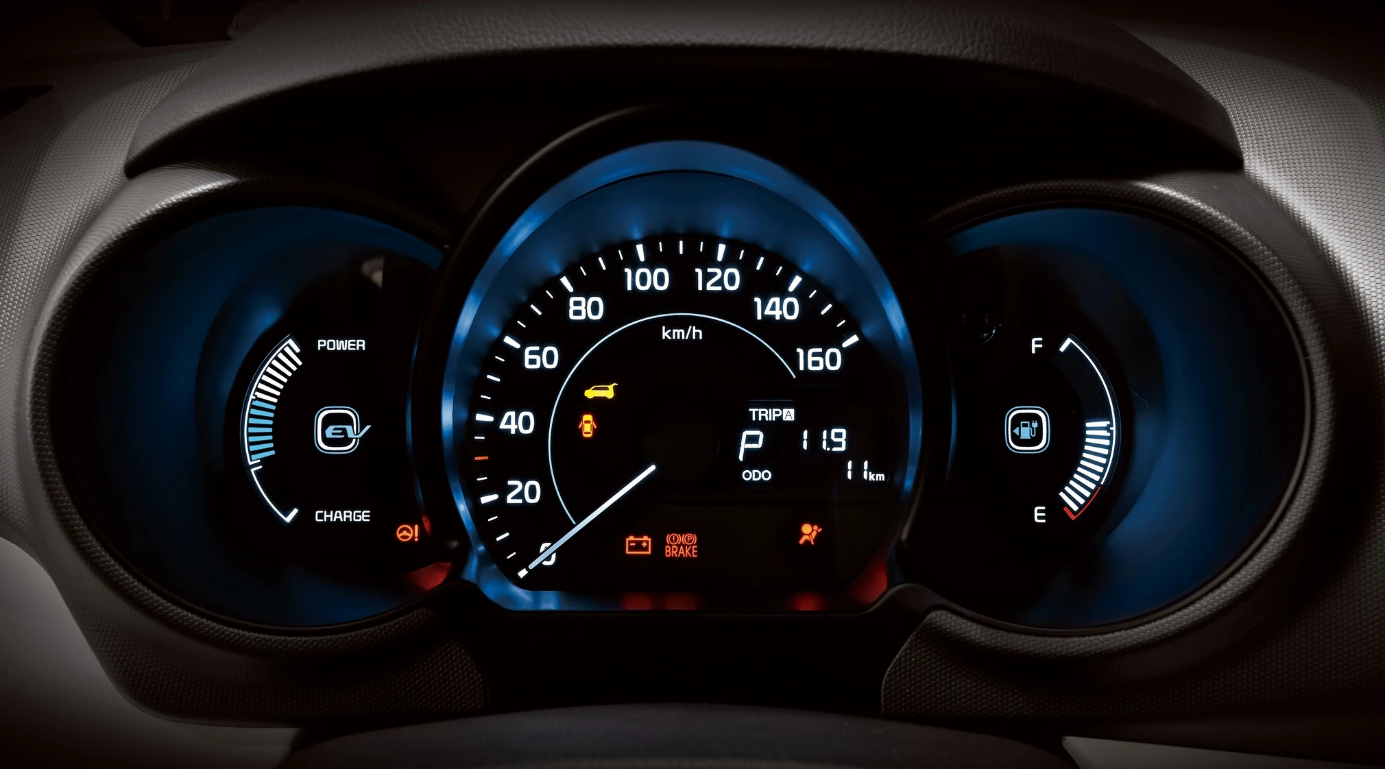 Kia Ray EV instrume