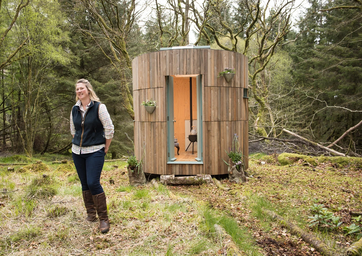 The Woodland Stargazer is owned by Annie Mclean