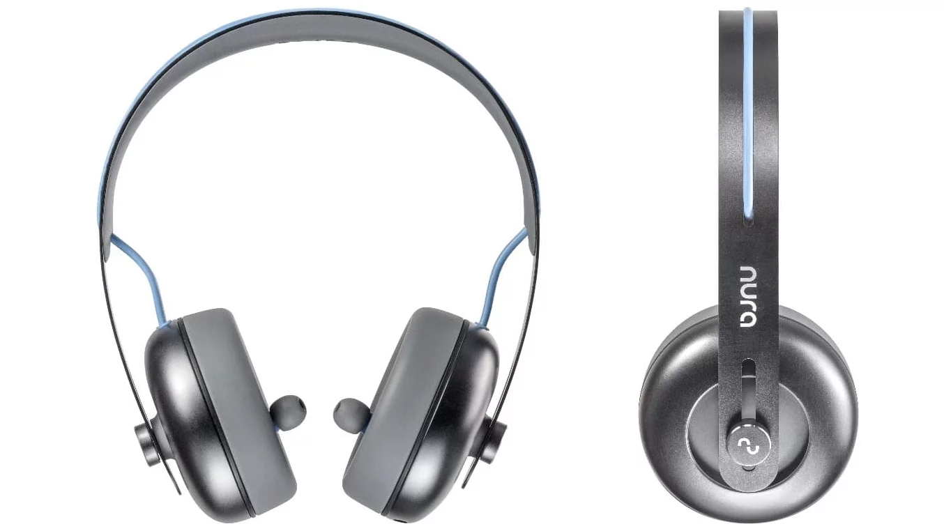 Nura headphones feature drivers within the ear buds that handle the mids and highs, while the drivers in each cup operate the bass