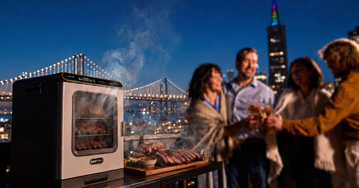 EAST OAK Launches Pitmate™ Tabletop Smoker for Easy Outdoor BBQ