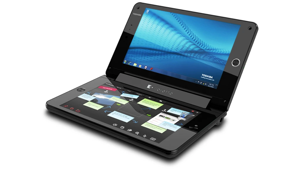 Toshiba's dual touch-screen Libretto W100