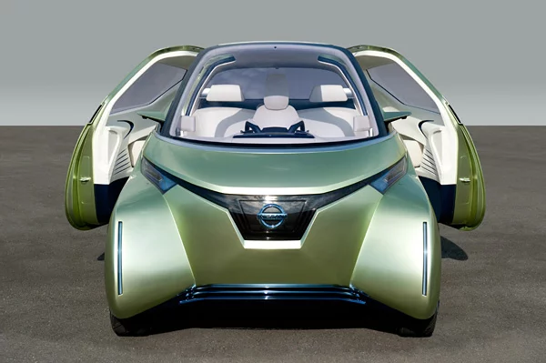 The Nissan PIVO 3 concept electric vehicle