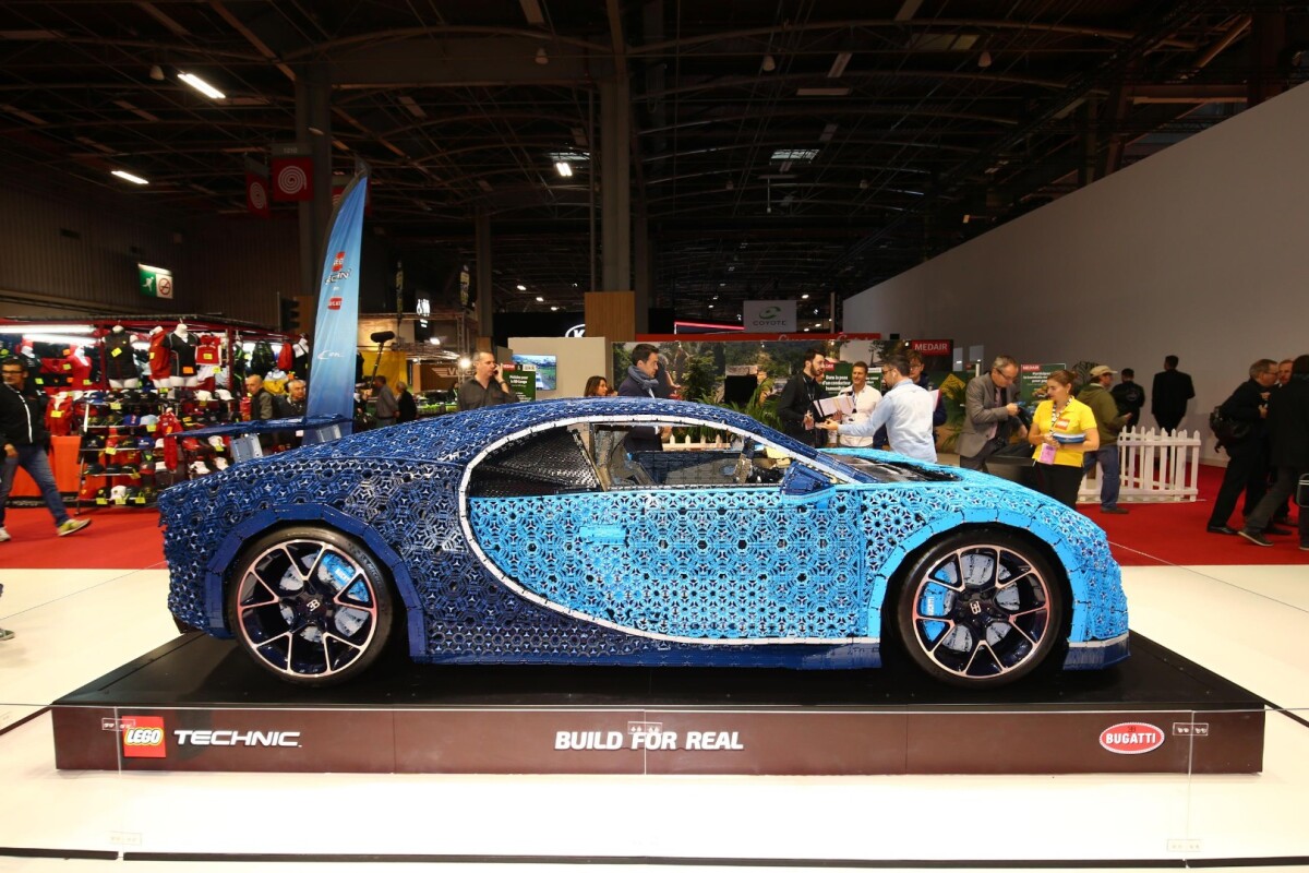 One of the coolest Lego builds you're likely to see, this Bugatti Chiron can even drive, packing 5.3 hp from more than 2,300 Lego Technic motors