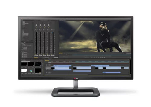 The LG 31MU97 monitor has DCI 4K resolution of 4096 x 2160, which is a digital cinema standard
