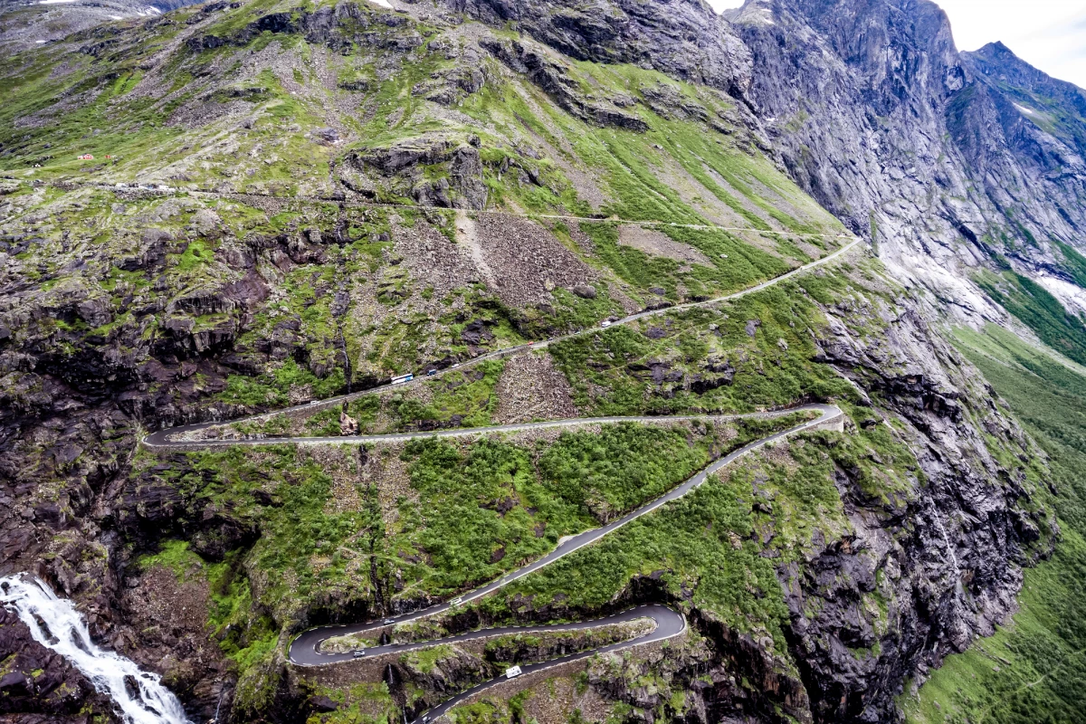 The Electric Truck Hydropower system would take advantage of existing steep mountain roads running alongside rivers