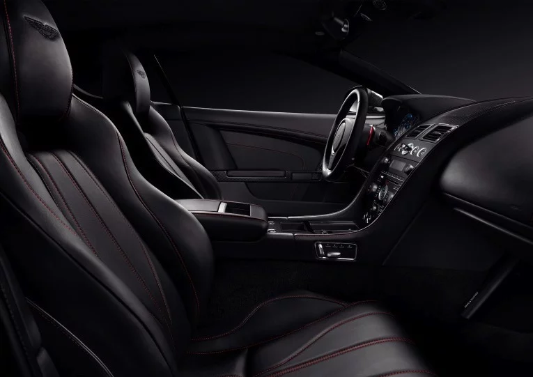 DB9 Carbon Black interior
