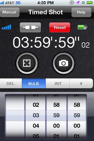 The Satechi Bluetooth Smart Trigger timed mode allows a smartphone to act as a intervalometer