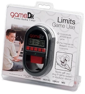 GameDr Video Game Timer: 80 percent of parents impose time limits on their children’s game-playing, but of course it’s not always easy to regulate