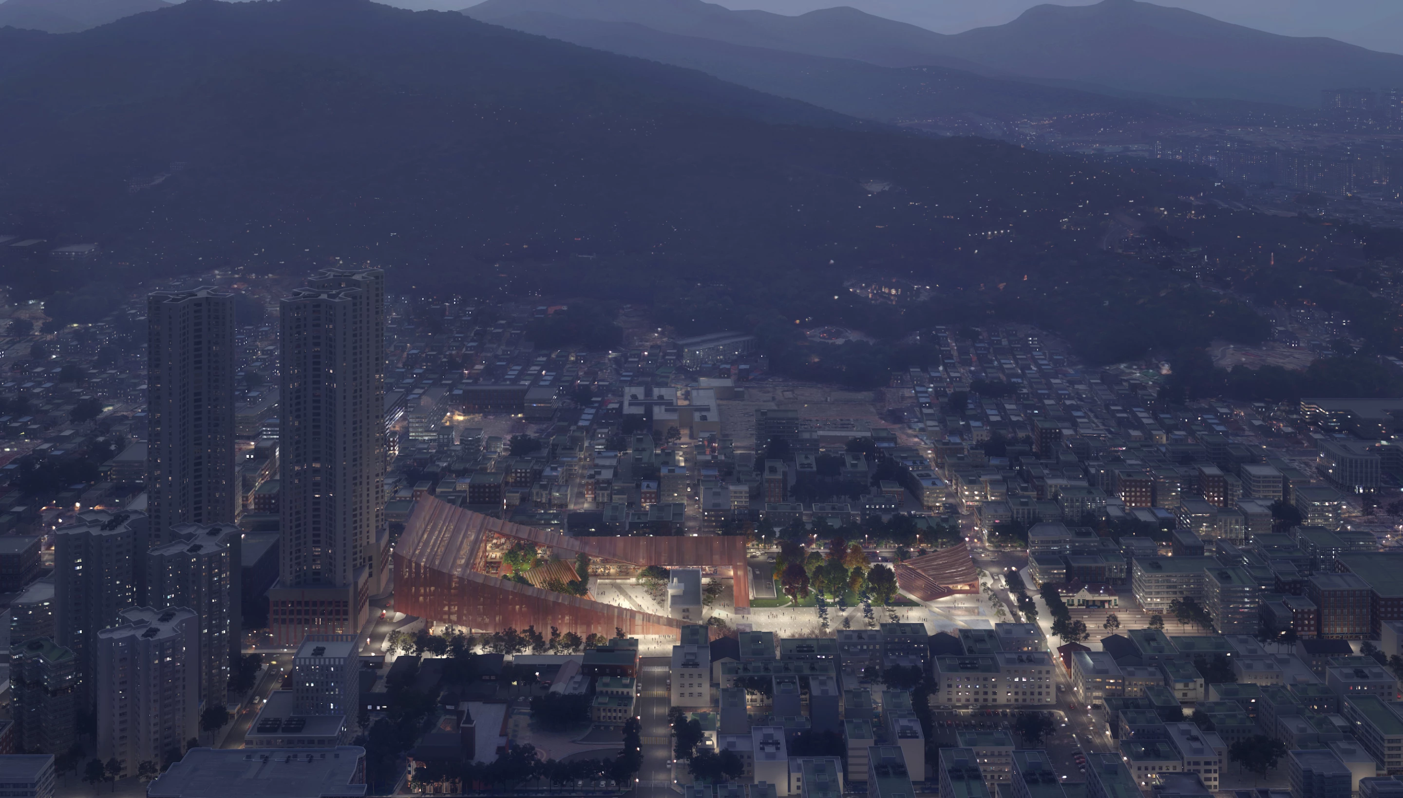 Cheongju New City Hall is slated for the capital, and largest city of, the North Chungcheong Province in South Korea