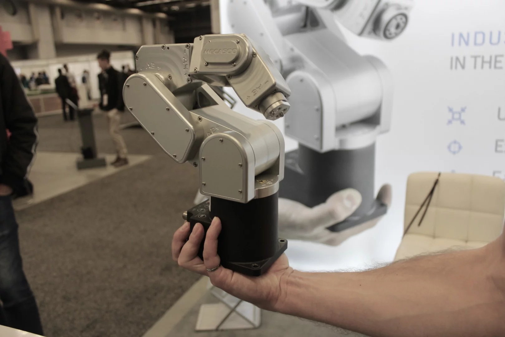 Mecademic's Meca500 is reportedly the world's smallest commercially-available industrial robotic arm – it's designed for tasks such as the manufacturing of electronics and medical devices
