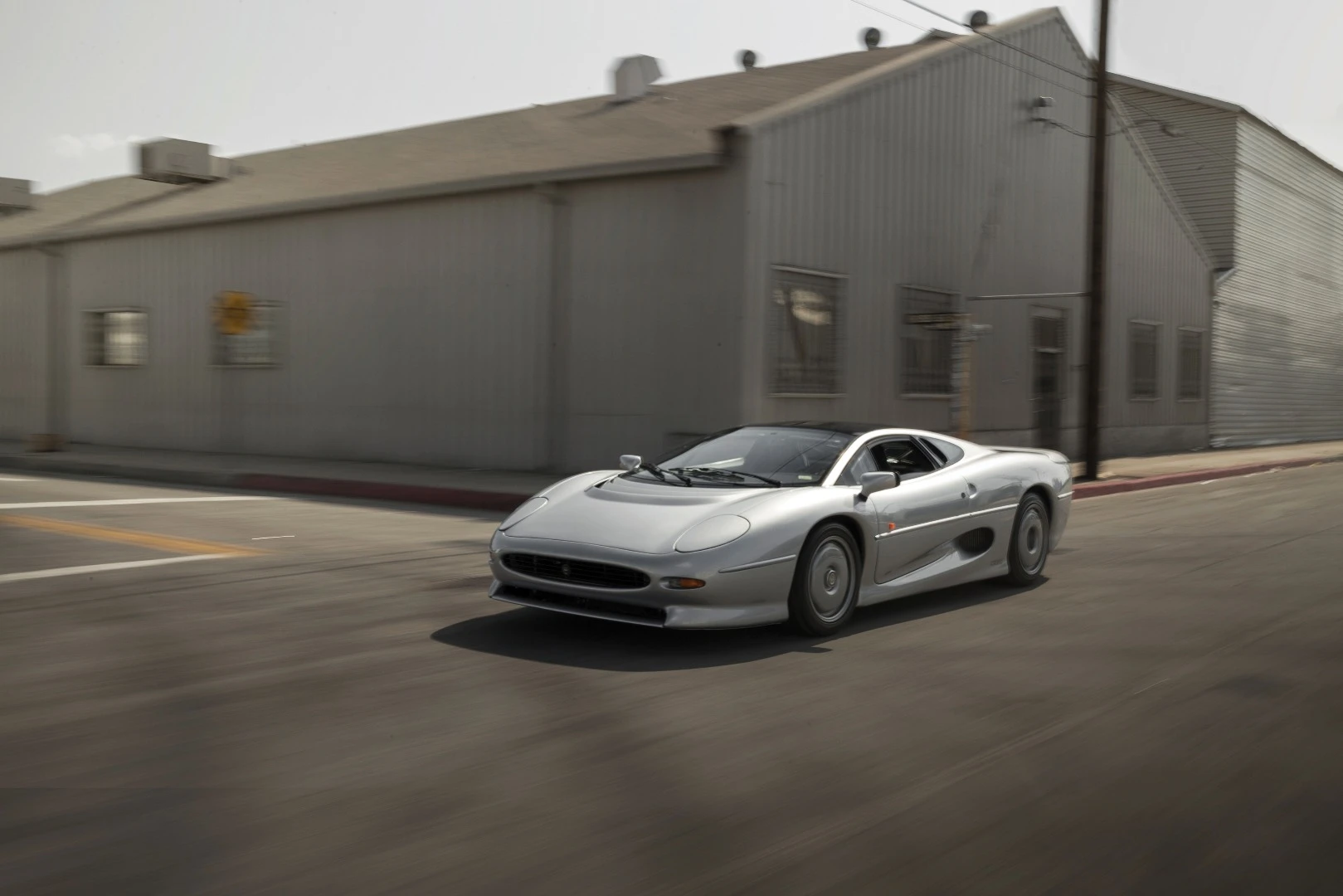 The 1993 Jaguar XJ220 sold for $462,000, setting a new world record for the model