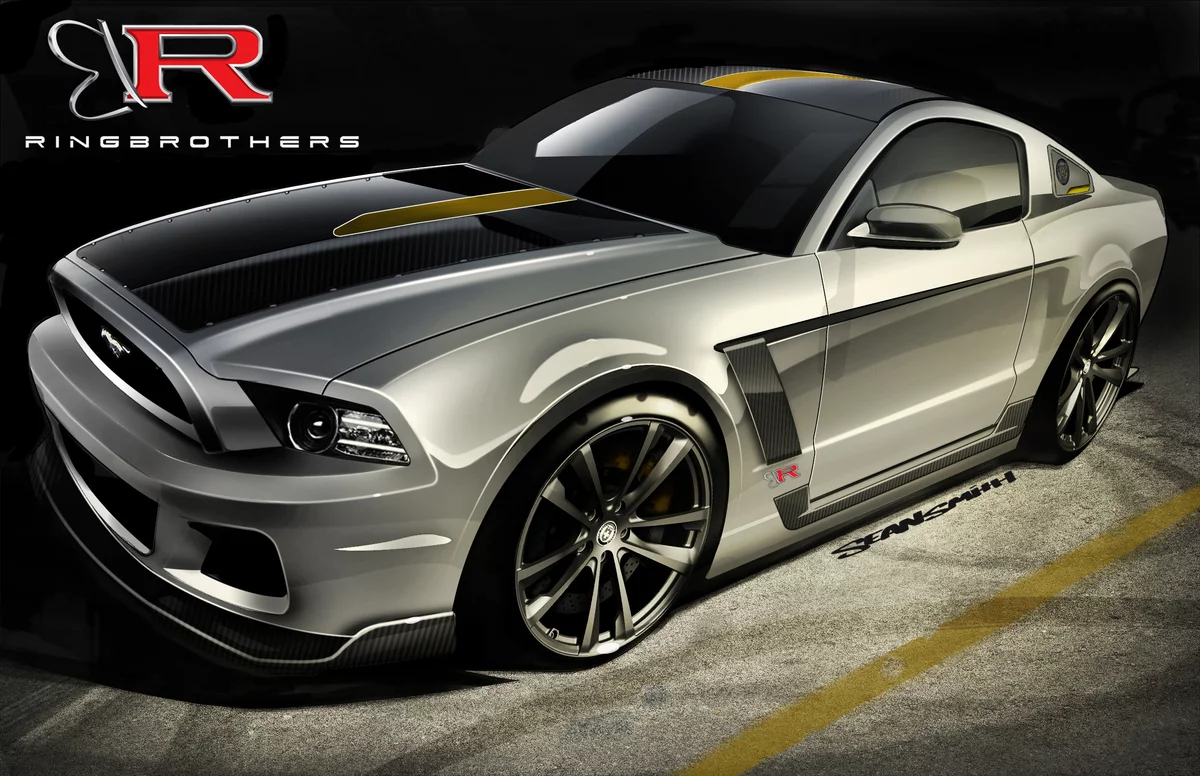 2013 Mustang GT, 5.0L V8, Six-Speed Manual Transmission - built by Ringbrothers