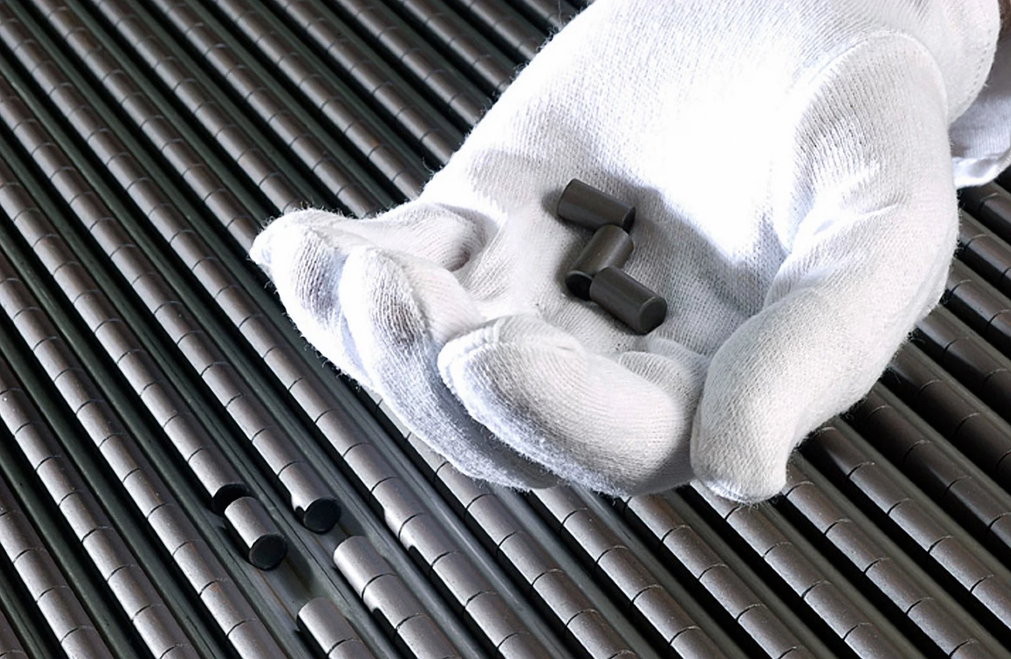 Nuclear fuel pellets