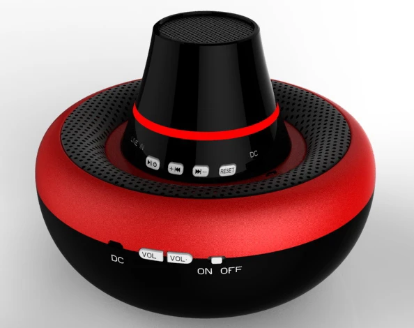 Although the top speaker alone is certainly more portable, the two parts together could certainly still be tossed in a bag
