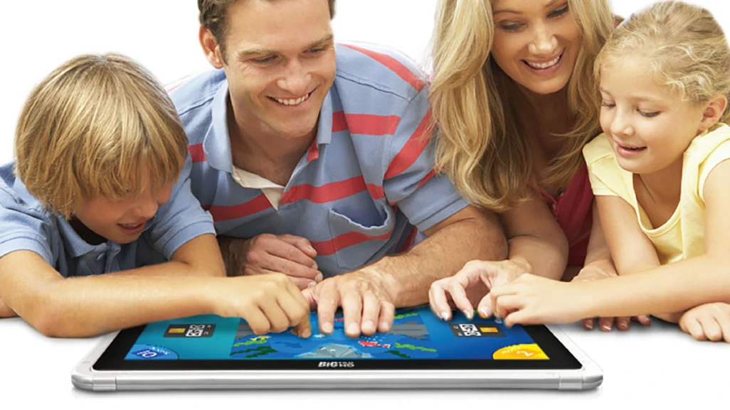 The nabi Big Tab is a huge kids' tablet that's great for multiplayer family fun
