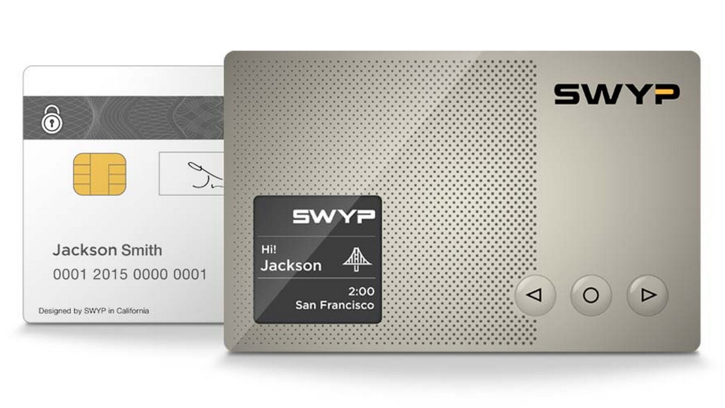swyp aims to replace all your plastic cards with one that's