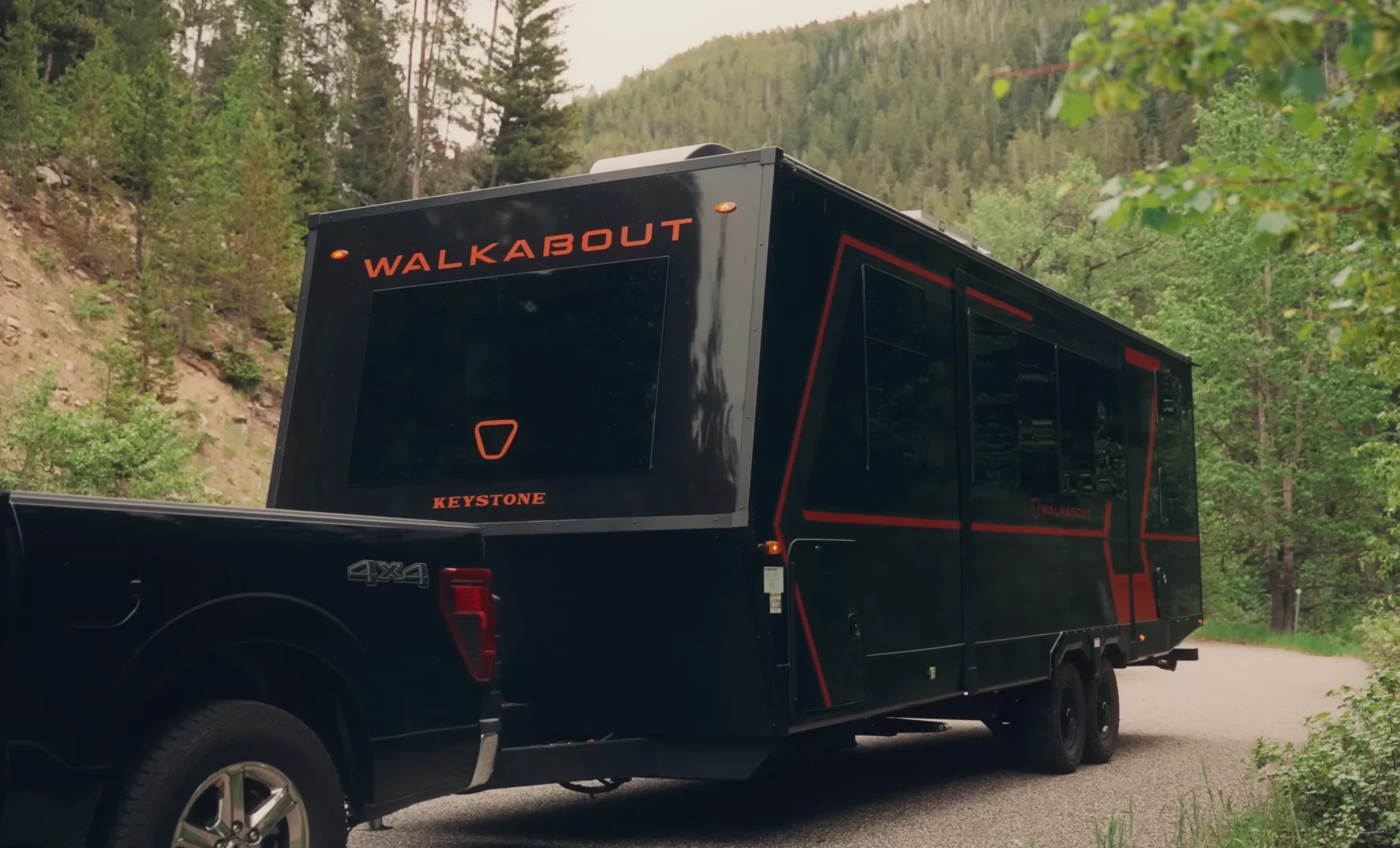 Keystone Rv Walkabout Keystone Walkabout off-road travel trailer with slide-out atrium