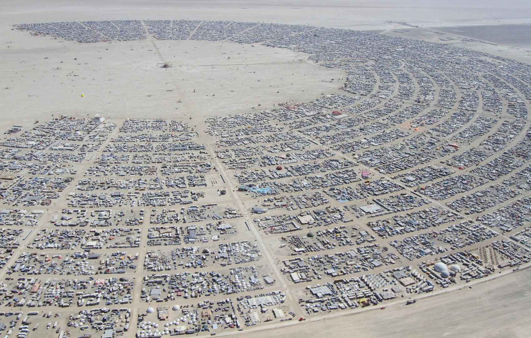 The extraordinary temporary city that is Burning Man (Credit: Rusty Blazenhoff, Flickr (CC-BY-NC-ND 2.0))