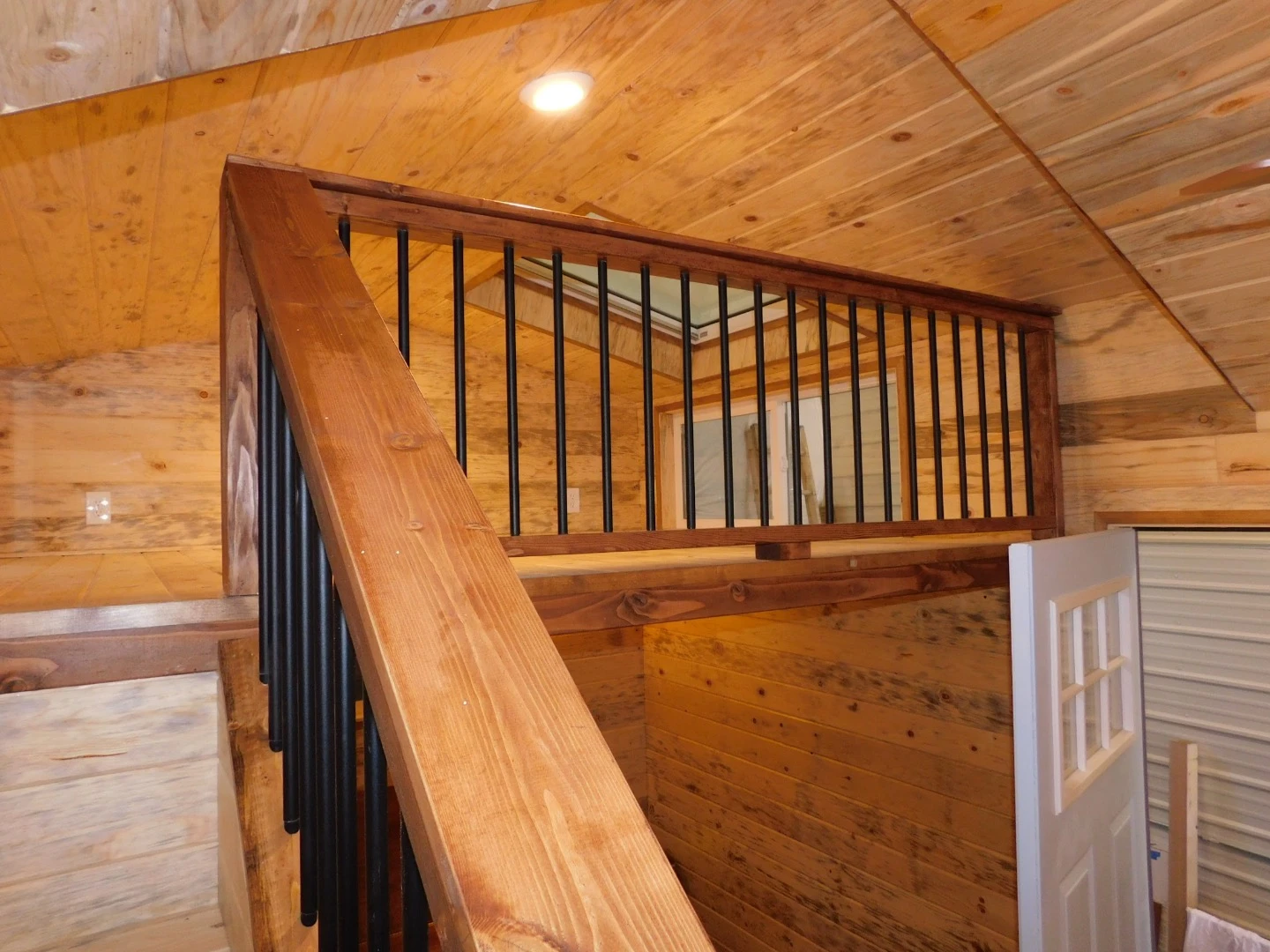 The Purple Monster's secondary sleeping loft