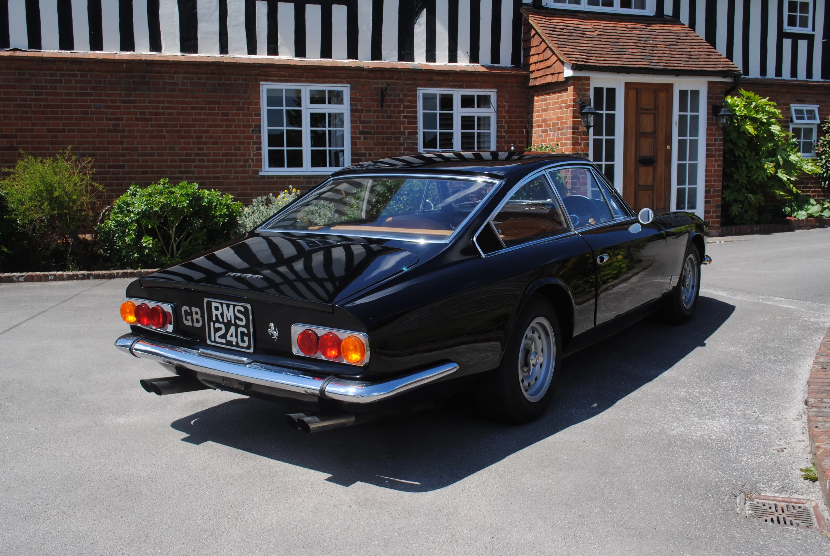 The Brocket 'rocket', a 1969 Ferrari 365GT 2+2 sold at Brooklands Summer Sale 2011