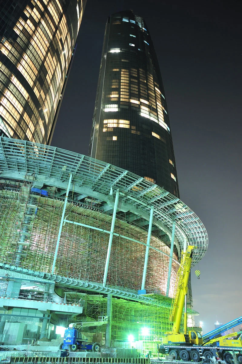 Etihad Towers in Abu Dhabi