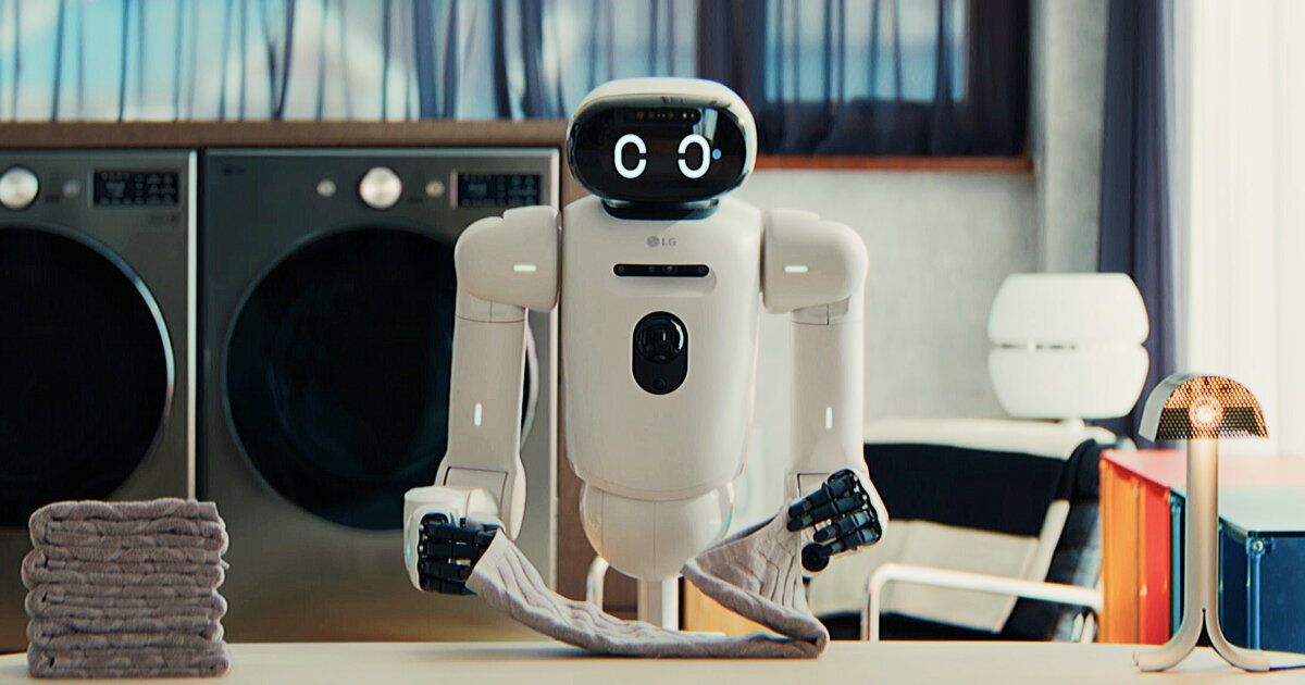 LG’s CLOiD robot automates household chores with AI LG’s CLOiD robot automates household chores with AI