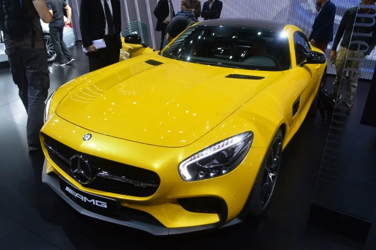 The Mercedes GT S at the 2014 Paris Motor Show (Photo: C.C. Weiss/Gizmag)