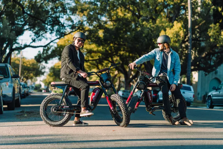 The newest member of Indian's eFTR range of electric rides is a special edition Super73 S2 named the eFTR Hooligan 1.2